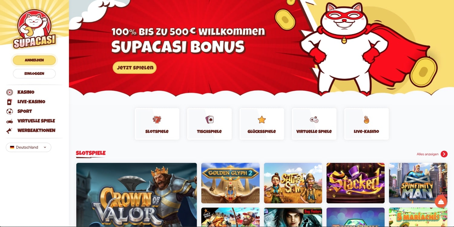 SupaCasi Casino Bonus